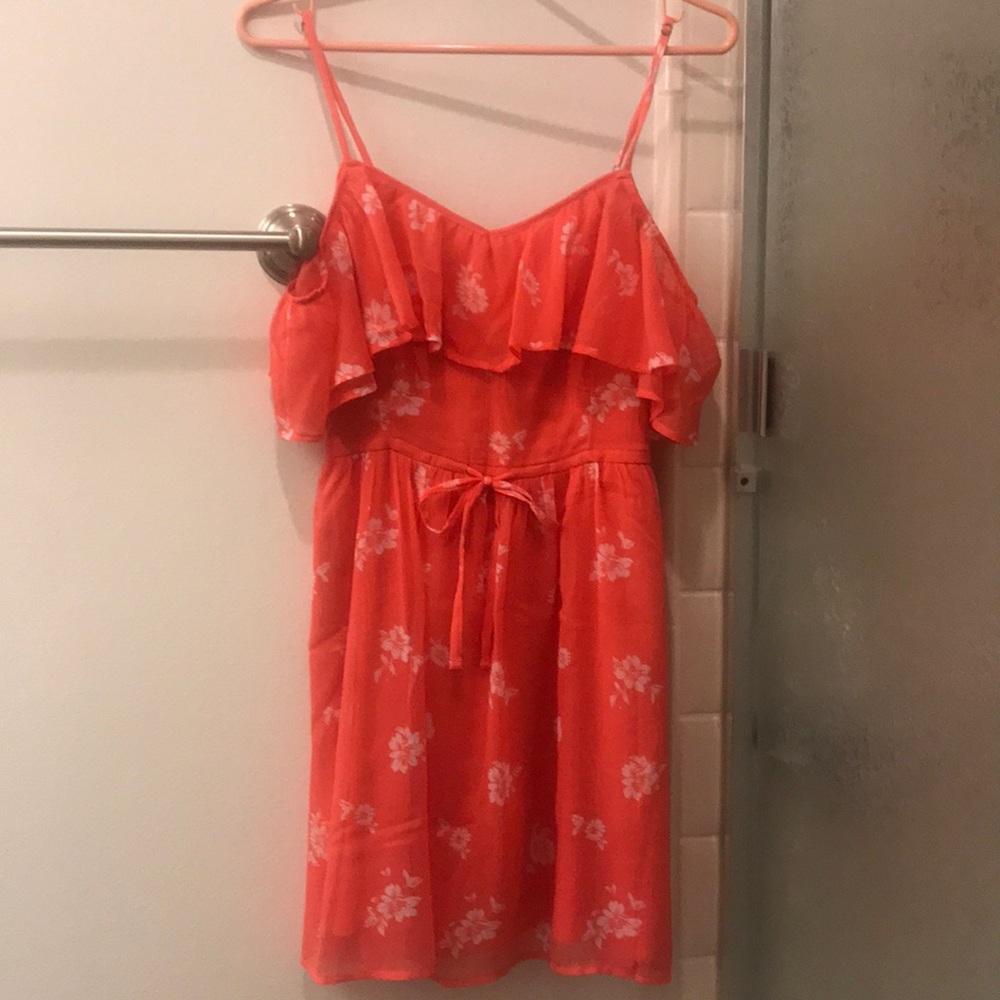 Abercrombie & Fitch Orange flows dress size: S
